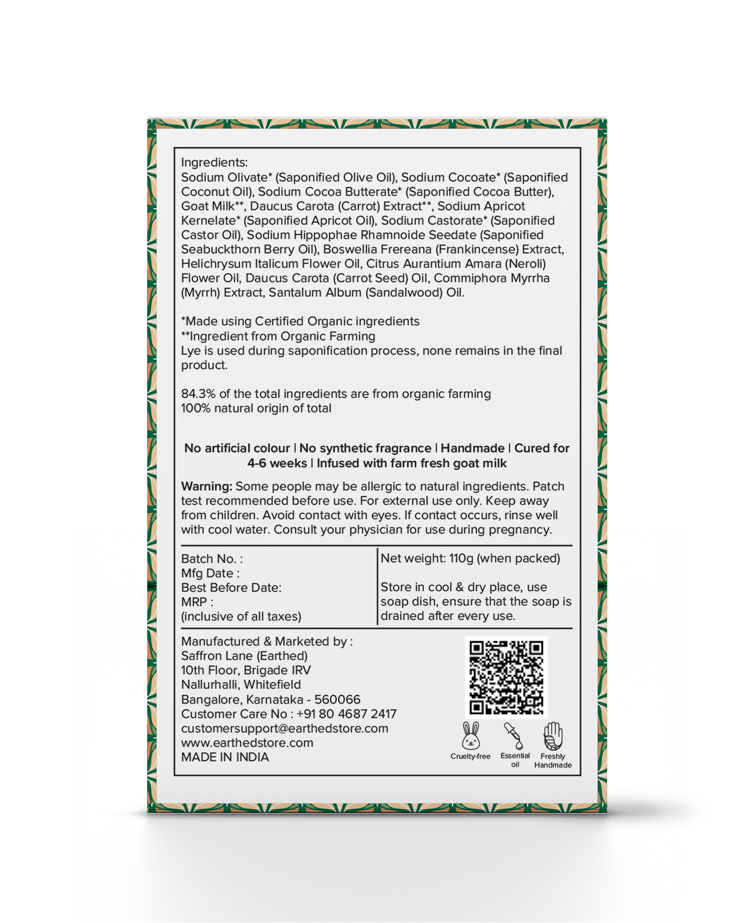 CARROT, NEROLI & SEABUCKTHORN