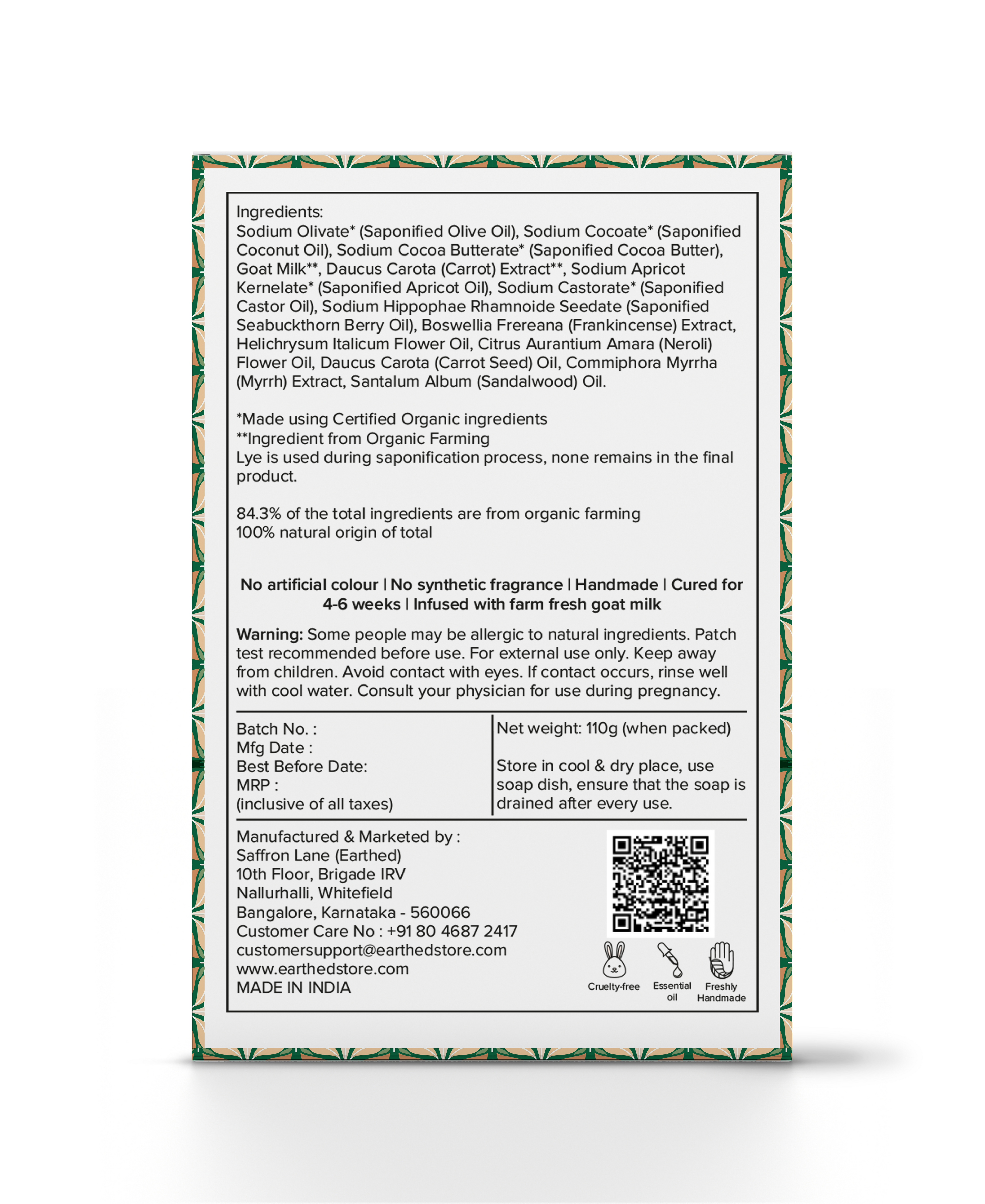 CARROT, NEROLI & SEABUCKTHORN