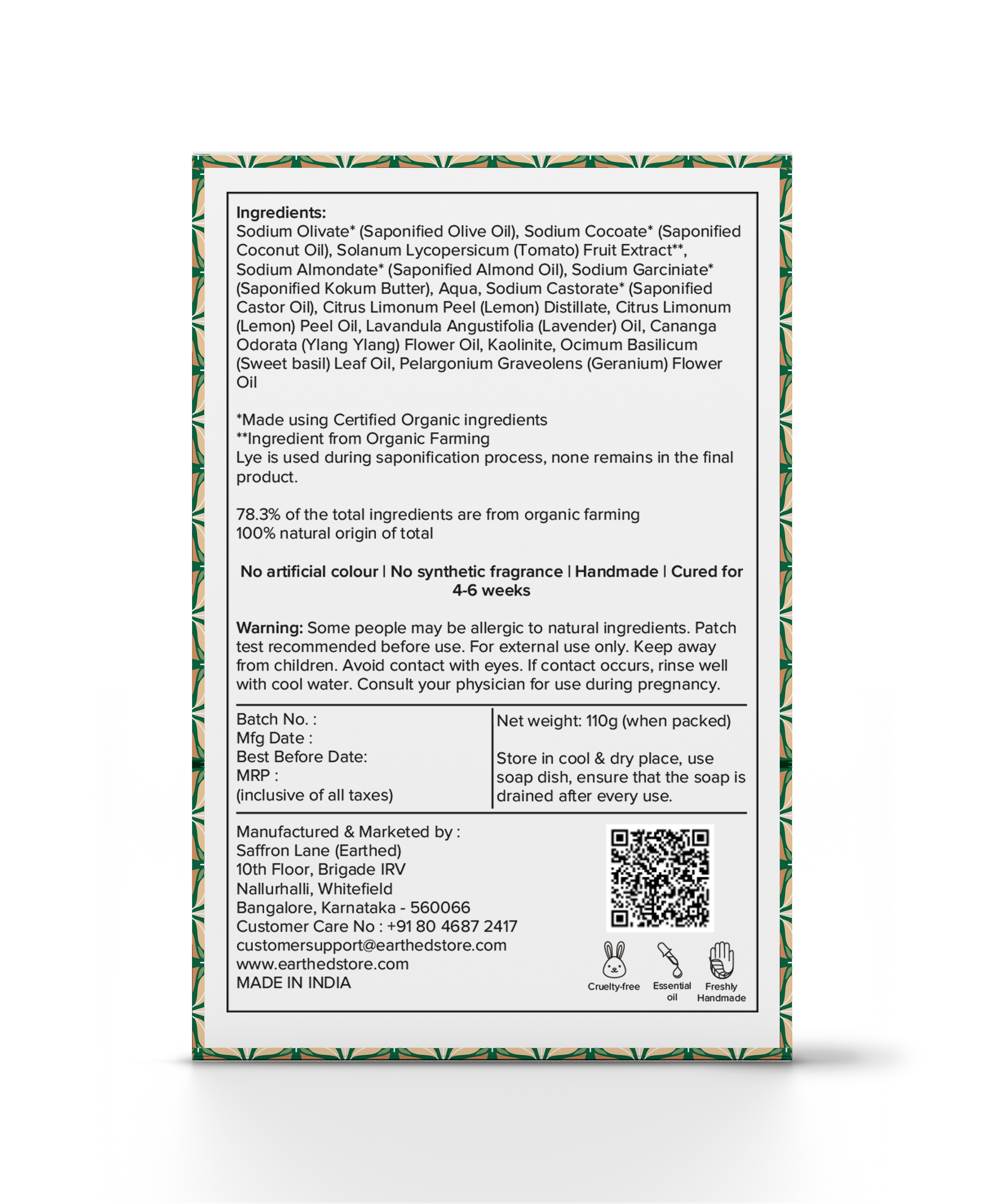 TOMATO, ROSECLAY, LEMON & BASIL